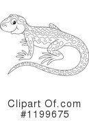 Lizard Clipart #1199675 by Alex Bannykh