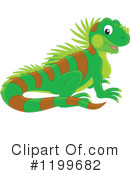Lizard Clipart #1199682 by Alex Bannykh
