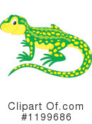 Lizard Clipart #1199686 by Alex Bannykh