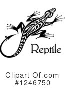 Lizard Clipart #1246750 by Vector Tradition SM