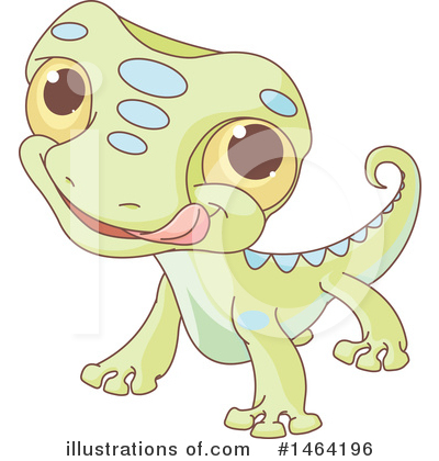 Royalty-Free (RF) Lizard Clipart Illustration by Pushkin - Stock Sample #1464196