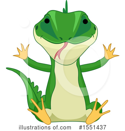 Royalty-Free (RF) Lizard Clipart Illustration by BNP Design Studio - Stock Sample #1551437