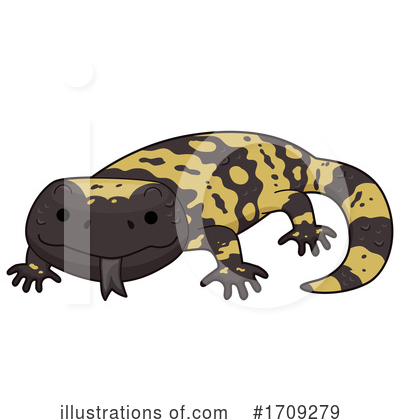 Royalty-Free (RF) Lizard Clipart Illustration by BNP Design Studio - Stock Sample #1709279