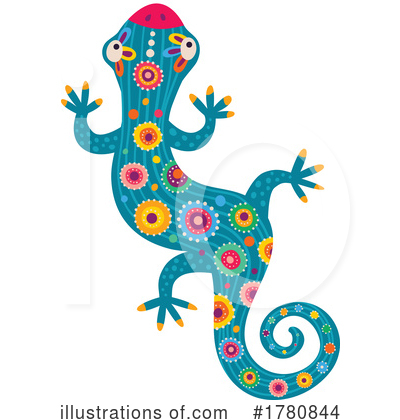 Reptile Clipart #1780844 by Vector Tradition SM