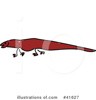 Royalty-Free (RF) Lizard Clipart Illustration by Prawny - Stock Sample #41627