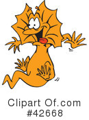 Lizard Clipart #42668 by Dennis Holmes Designs