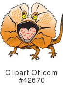 Lizard Clipart #42670 by Dennis Holmes Designs