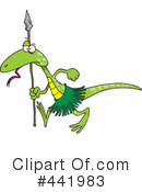 Lizard Clipart #441983 by toonaday