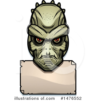 Royalty-Free (RF) Lizard Man Clipart Illustration by Cory Thoman - Stock Sample #1476552