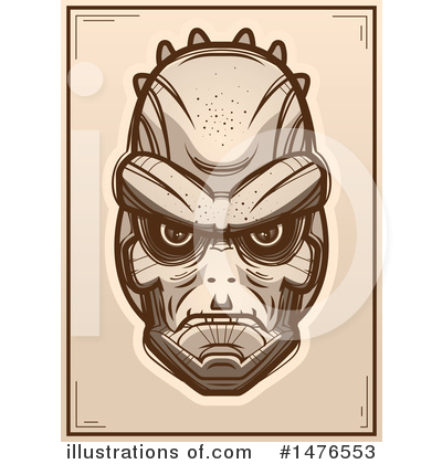 Royalty-Free (RF) Lizard Man Clipart Illustration by Cory Thoman - Stock Sample #1476553