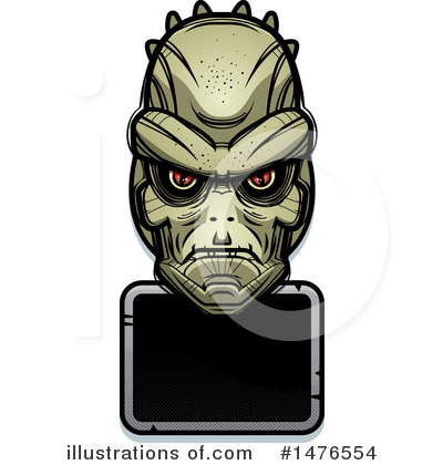Royalty-Free (RF) Lizard Man Clipart Illustration by Cory Thoman - Stock Sample #1476554