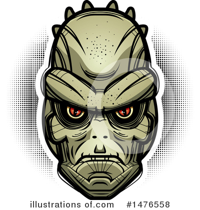 Royalty-Free (RF) Lizard Man Clipart Illustration by Cory Thoman - Stock Sample #1476558