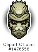 Lizard Man Clipart #1476558 by Cory Thoman