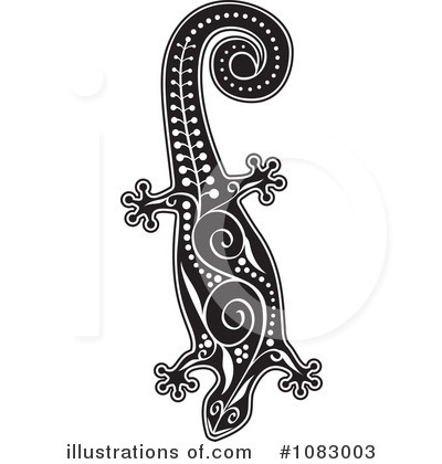 Royalty-Free (RF) Lizards Clipart Illustration by Any Vector - Stock Sample #1083003