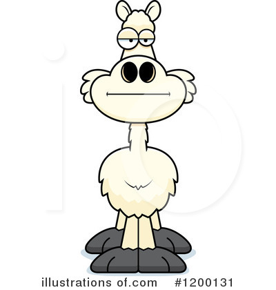 Royalty-Free (RF) Llama Clipart Illustration by Cory Thoman - Stock Sample #1200131