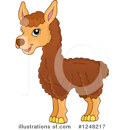 Llama Clipart #1248217 by visekart