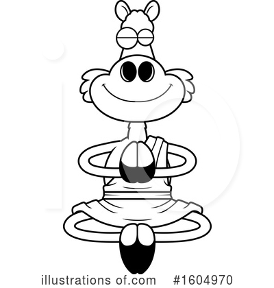 Royalty-Free (RF) Llama Clipart Illustration by Cory Thoman - Stock Sample #1604970