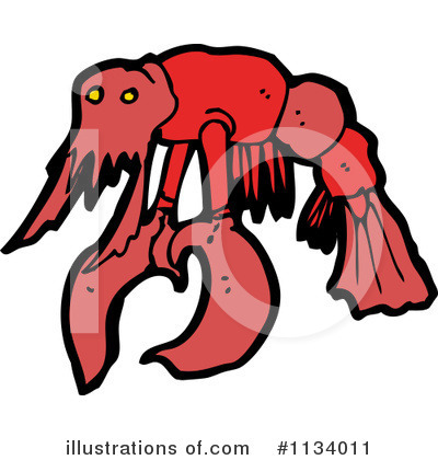 Lobster Clipart #1134011 by lineartestpilot