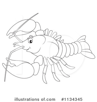 Crawdad Clipart #1134345 by Alex Bannykh