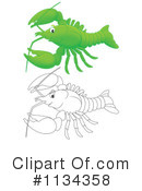 Lobster Clipart #1134358 by Alex Bannykh