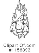 Lobster Clipart #1156393 by Cory Thoman