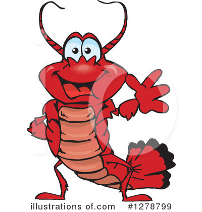 Seafood Clipart #1278799 by Dennis Holmes Designs