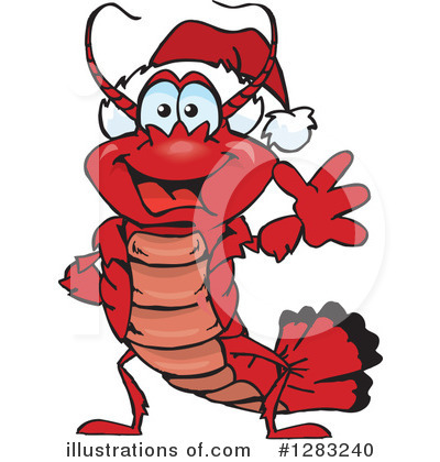 Seafood Clipart #1283240 by Dennis Holmes Designs