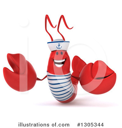Lobster Clipart #1305344 by Julos
