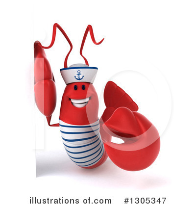 Lobster Clipart #1305347 by Julos