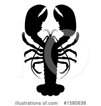 Royalty-Free (RF) Lobster Clipart Illustration by AtStockIllustration - Stock Sample #1580638