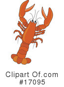 Lobster Clipart #17095 by Maria Bell