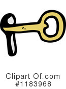 Lock And Key Clipart #1183968 by lineartestpilot