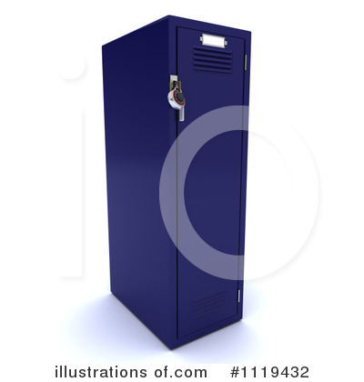Royalty-Free (RF) Locker Clipart Illustration by KJ Pargeter - Stock Sample #1119432