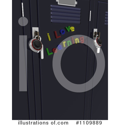 Royalty-Free (RF) Lockers Clipart Illustration by KJ Pargeter - Stock Sample #1109889