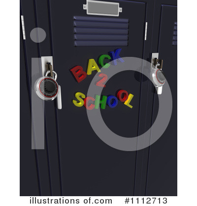 Royalty-Free (RF) Lockers Clipart Illustration by KJ Pargeter - Stock Sample #1112713