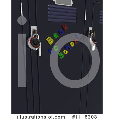Locker Clipart #1116303 by KJ Pargeter