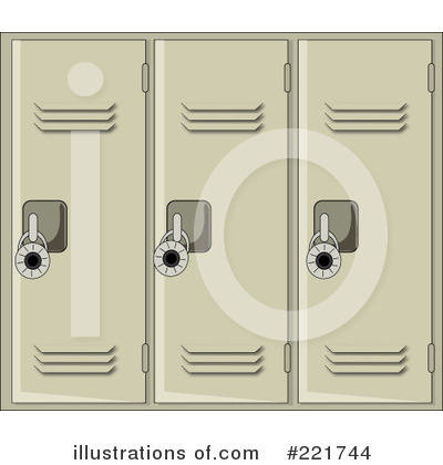 Lockers Clipart #221744 by Pams Clipart