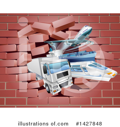 Royalty-Free (RF) Logistics Clipart Illustration by AtStockIllustration - Stock Sample #1427848