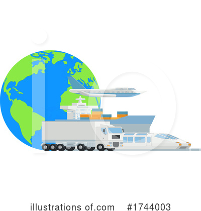 Shipping Clipart #1744003 by AtStockIllustration