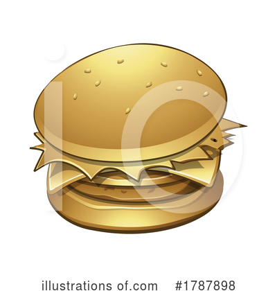 Cheeseburger Clipart #1787898 by cidepix