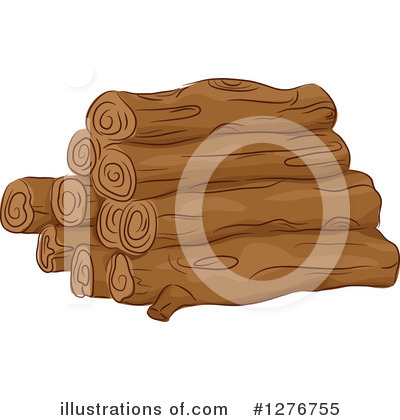 Royalty-Free (RF) Logs Clipart Illustration by BNP Design Studio - Stock Sample #1276755