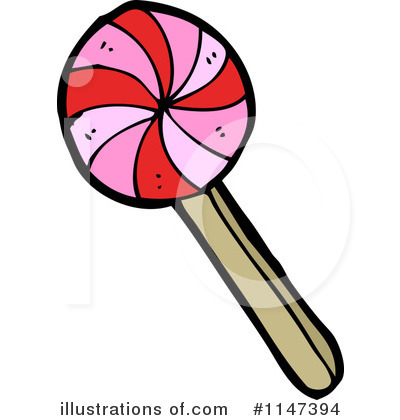 Royalty-Free (RF) Lollipop Clipart Illustration by lineartestpilot - Stock Sample #1147394