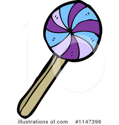 Royalty-Free (RF) Lollipop Clipart Illustration by lineartestpilot - Stock Sample #1147396