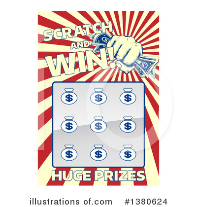 Royalty-Free (RF) Lottery Clipart Illustration by AtStockIllustration - Stock Sample #1380624
