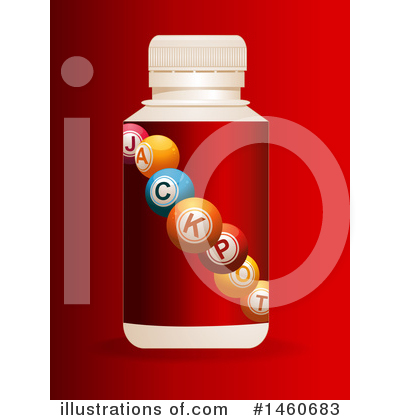 Pill Bottle Clipart #1460683 by elaineitalia