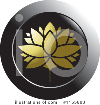 Royalty-Free (RF) Lotus Clipart Illustration by Lal Perera - Stock Sample #1155863