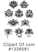 Lotus Clipart #1338081 by Vector Tradition SM