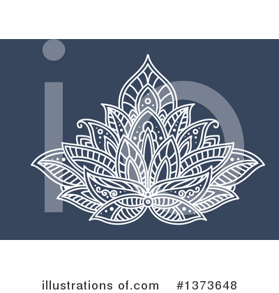 Royalty-Free (RF) Lotus Clipart Illustration by Vector Tradition SM - Stock Sample #1373648