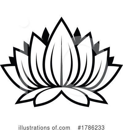 Royalty-Free (RF) Lotus Clipart Illustration by Vector Tradition SM - Stock Sample #1786233