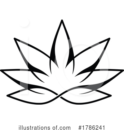 Royalty-Free (RF) Lotus Clipart Illustration by Vector Tradition SM - Stock Sample #1786241